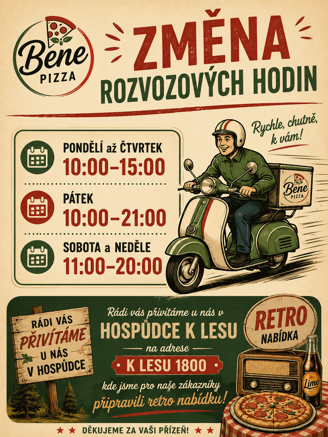 nova rozvozova doba